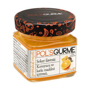PORTAKAL REÇELİ - 40 GR.-CAM-80ADET ŞEKER İLAVESİZ MEYVE ORANI %45