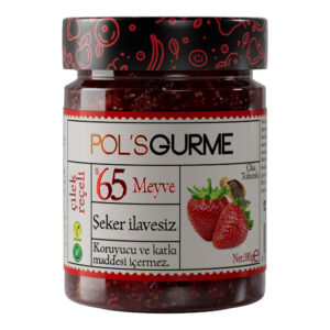 %65 MEYVE ORN. ÇİLEK REÇELİ (ŞEKER İLAVESİZ)